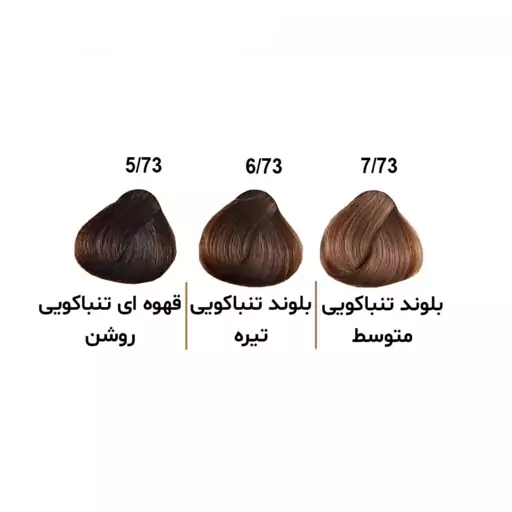 رنگ موی الوکسین (ELOXIN) سری تن باکویی Eloxin hair color tobacco