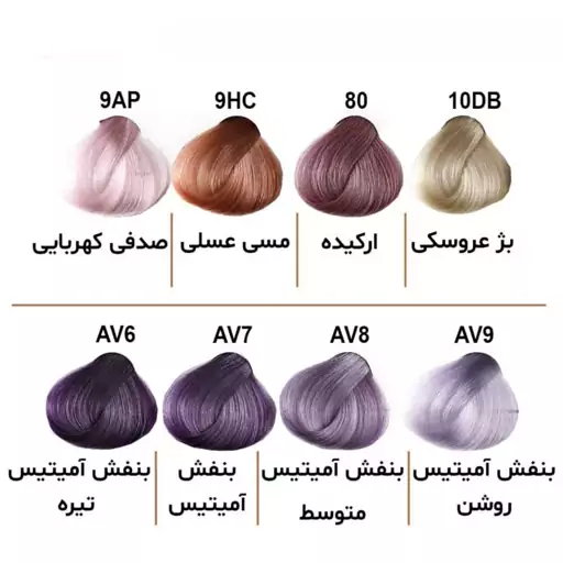 رنگ موی الوکسین (ELOXIN) سری پاستیلی Eloxin hair color pastele