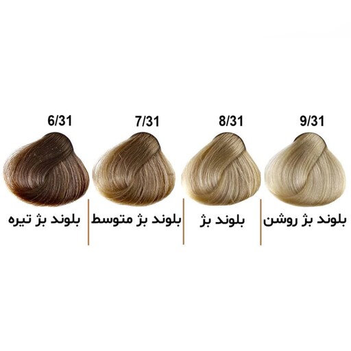 رنگ موی الوکسین (ELOXIN) سری بژ Eloxin hair color beige