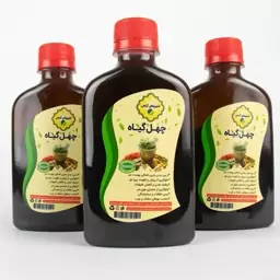 شامپو چهل گیاه(مناسب موی چرب و خشک)