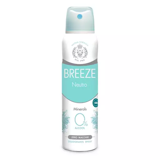  اسپری ضد تعریق بریز مدل نئوترو breeze Neutro حجم 150 میل