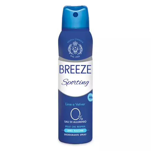 اسپری ضد تعریق بریز مدل اسپورتینگ breeze Sporting حجم 150 میل