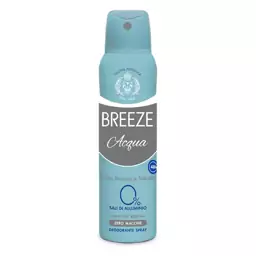  اسپری ضد تعریق بریز مدل آکوا breeze Acqua حجم 150 میل