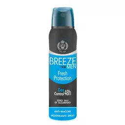 اسپری ضد تعریق بریز مدل فرش پروتکشن breeze Fresh Protection حجم 150 میل