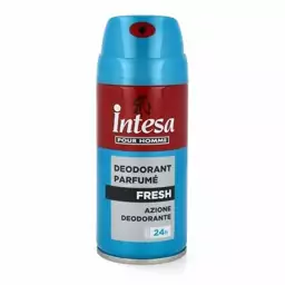 اسپری دئودورانت اینتسا مدل فرش Intesa Fresh حجم 150 میل