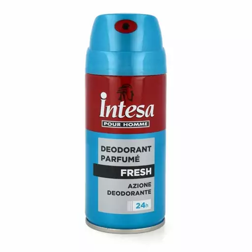 اسپری دئودورانت اینتسا مدل فرش Intesa Fresh حجم 150 میل