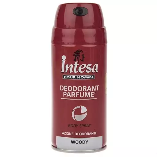 اسپری دئودورانت اینتسا مدل وودی Intesa Woody حجم 150 میل