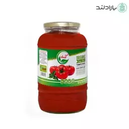 رب گوجه فرنگی ارگانیک سان آیسان 1600 گرم (دارای نشان ارگانیک ایران)