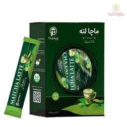 ماچا لته کلاسیک 10 ساشه ای (شیرین شده با استویا)