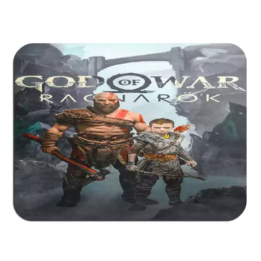 ماوس پد مدل بازی GOD OF WAR1 کد MP-92- سایز (240x190x3 میلیمتر)