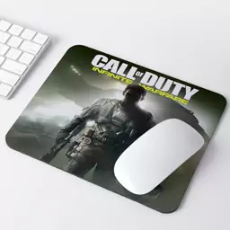 ماوس پد مدل بازی call of duty2 کد MP78 - سایز (240x190x3 میلیمتر)