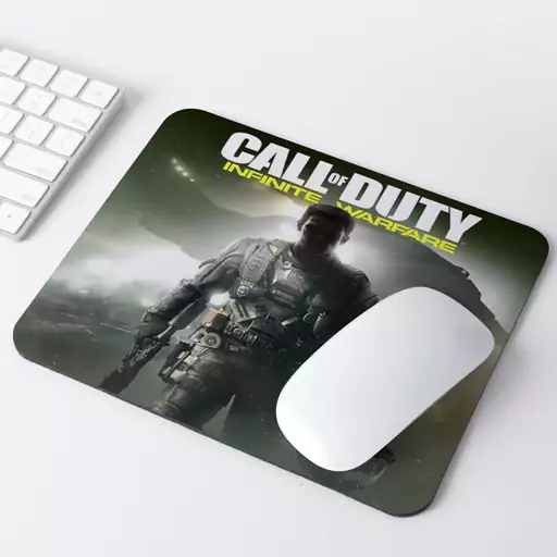 ماوس پد مدل بازی call of duty2 کد MP78 - سایز (240x190x3 میلیمتر)