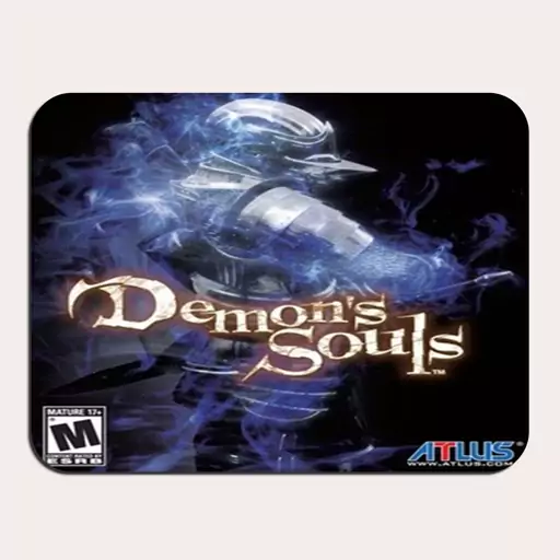 ماوس پد مدل بازی demons souls3 کد MP77 - سایز (240x190x3 میلیمتر)