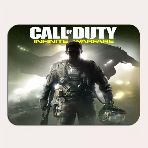 ماوس پد مدل بازی call of duty2 کد MP78 - سایز (240x190x3 میلیمتر)