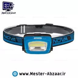 هدلایت چراغ پیشانی نوا 3 وات 120 لومن نووا مدل 3042 NOVA