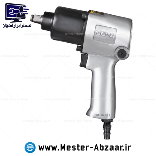 بکس بادی سفید نوا دو چکش طرح جنیوس 1.2 یک دوم اینچ 760 نیوتون مدل NOVA 1101