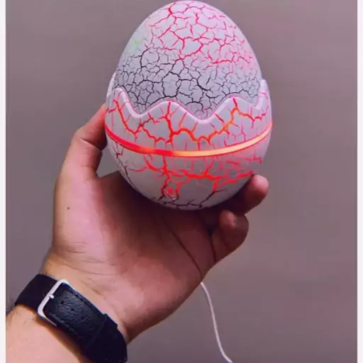 چراغ خواب کهکشانی تخم اژدها اسپیکردار ا Dragon egg galactic projector with speaker