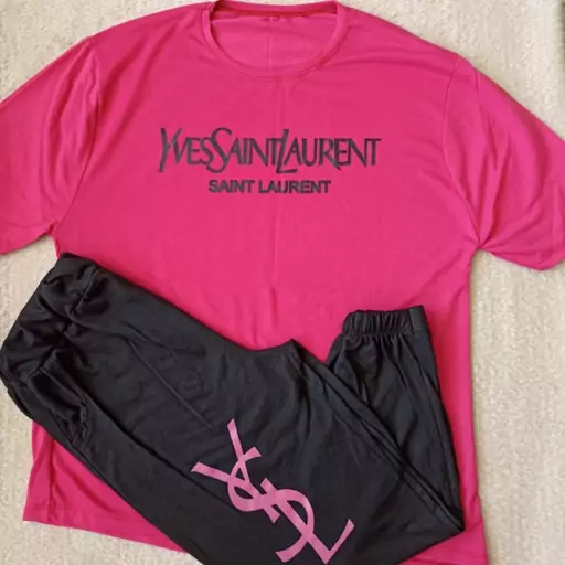 تیشرت شلوار زنانه ysl جنس دورس اسپان 