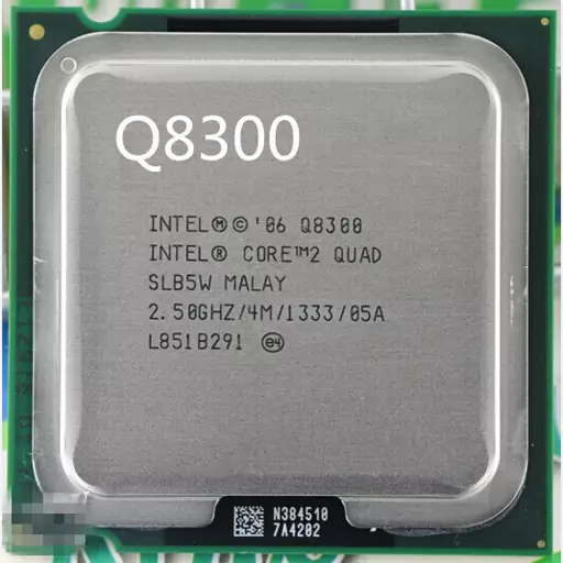 پردازنده Q8300 سوکت  Core 2 Quad 775