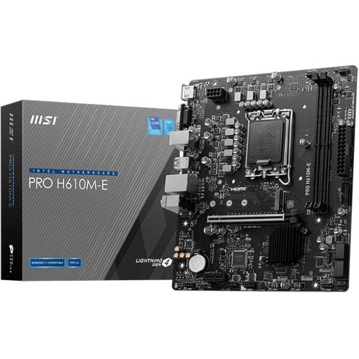 مادربرد ام اس آی MSI PRO H610M-E DDR5