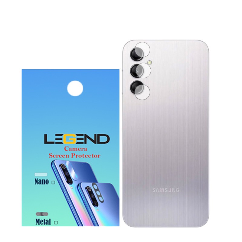 محافظ لنز دوربین لجند مدل نانوگلس مناسب برای گوشی موبایل سامسونگ Galaxy A14