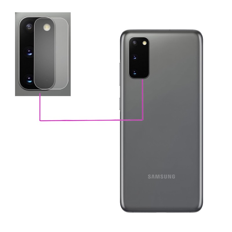 محافظ لنز دوربین مدل LTP مناسب برای گوشی موبایل سامسونگ Galaxy S20