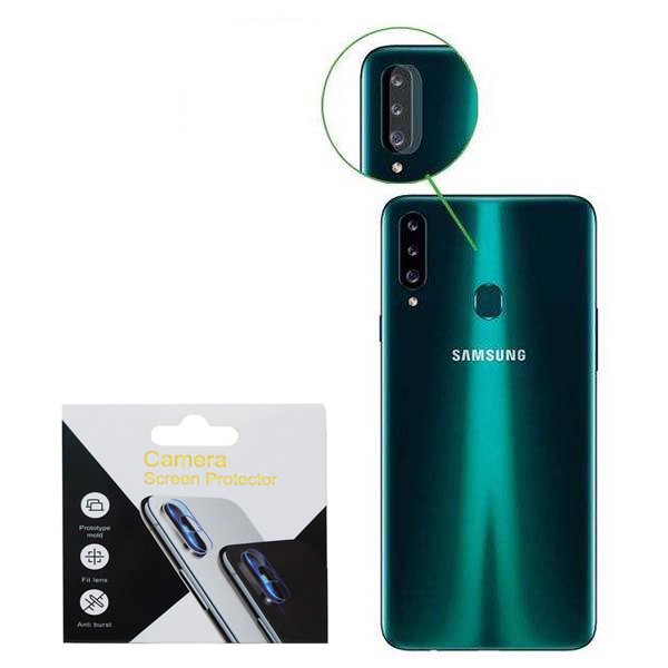 محافظ لنز دوربین مدل Pu-45 مناسب برای گوشی موبایل سامسونگ Galaxy A20s
