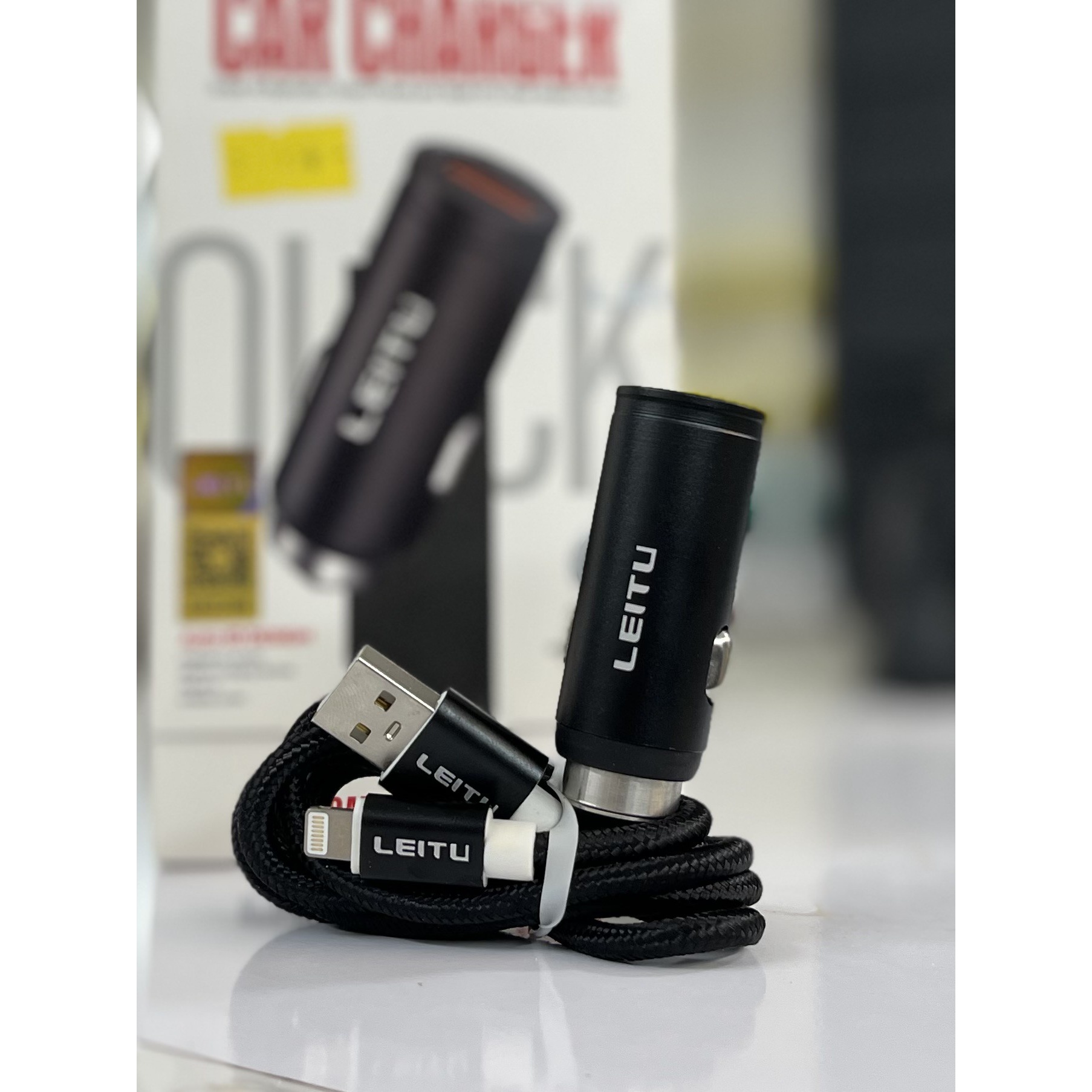 شارژر فندکی لیتو مدل LCC3 iOS مخصوص خودرو