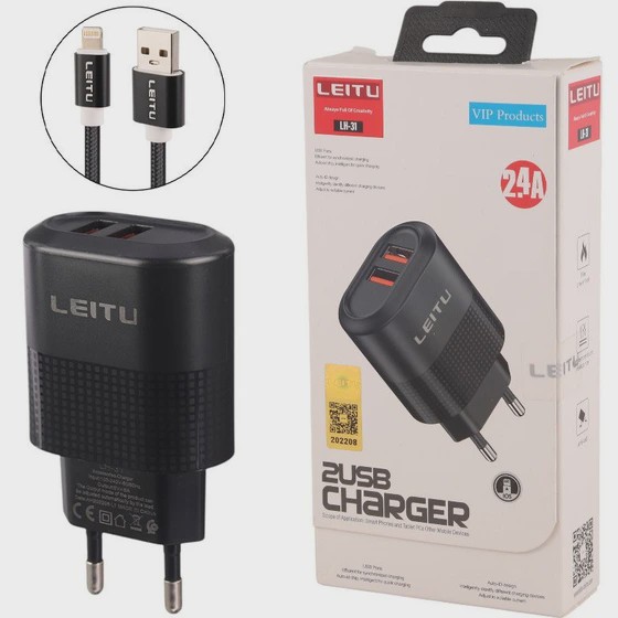 شارژر لیتو مدل LH-31 iOS مناسب آیفون