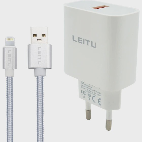 شارژر دیواری لیتو مدل LH-16 به همراه کابل Micro USB