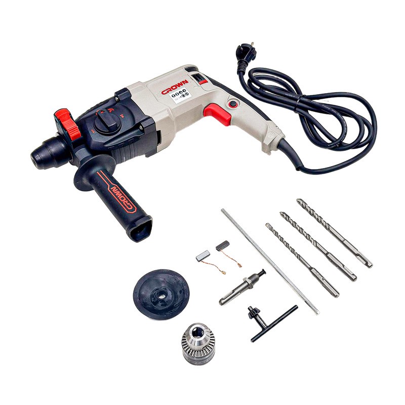 دریل بتن کن سه کاره 10 میلی متری 650 وات کرون مدل CT-18180 BMC