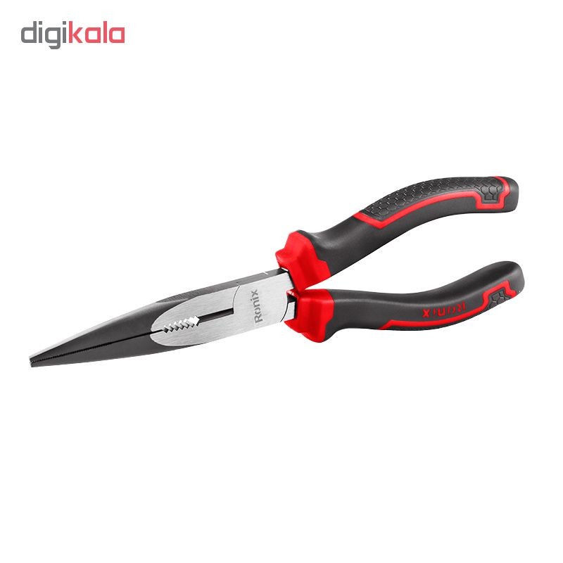 انبر دم باریک رونیکس مدل RH-1366 سایز 6 اینچ