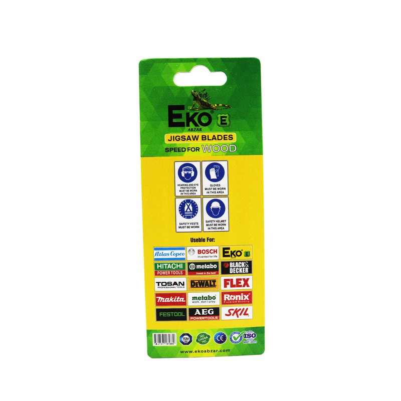 تیغه اره عمودبر اکو مدل YP-WOOD-BOLAND-T344D مجموعه 5 عددی