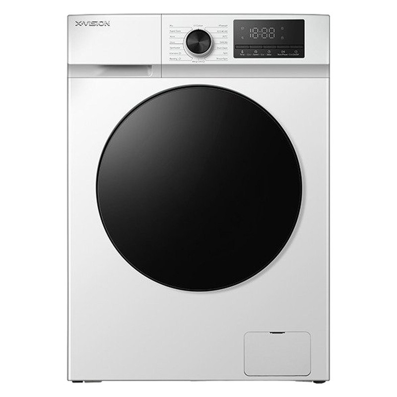 ماشین لباسشویی 8 کیلوگرم اتوماتیک ایکس ویژن مدل TF84-AWBL ASBL