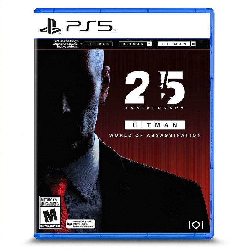 بازی سونی مدل HITMAN WORLD OF ASSASSINATION نسخه Anniversary Edition مخصوص PS5 اصل