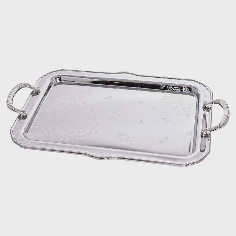 سینی دسته دار یونیک کد 01-4017 سایز 28 44 سانتی متر