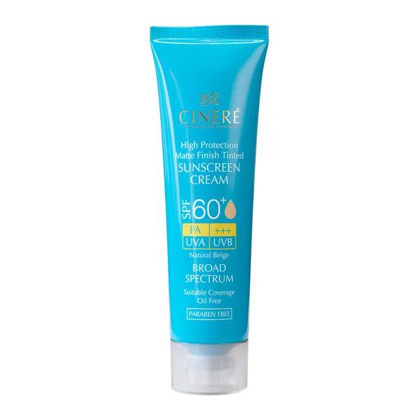 کرم ضد آفتاب رنگی پوست چرب SPF60 سینره