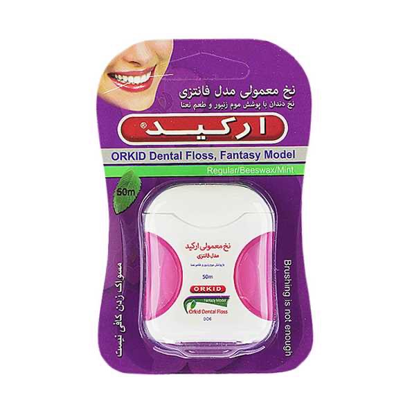 نخ دندان معمولی مدل فانتزی ارکید