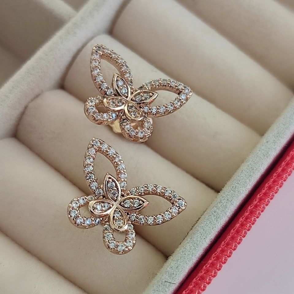 گوشواره پروانه مارک ژوپینگ 3105076