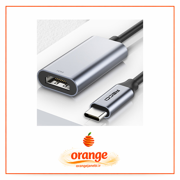 مبدل USB-C به HDMI رسی(Recci) مدل RH11
