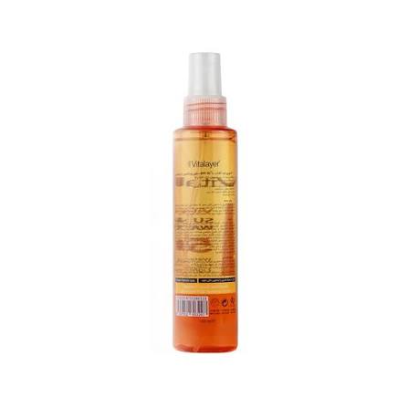 اسپری ضد آفتاب محافظت قوی SPF50+ ویتالایر / Vitalayer مناسب برای انواع پوست و محافظت روزانه در برابر آفتاب حجم 100 میلی
