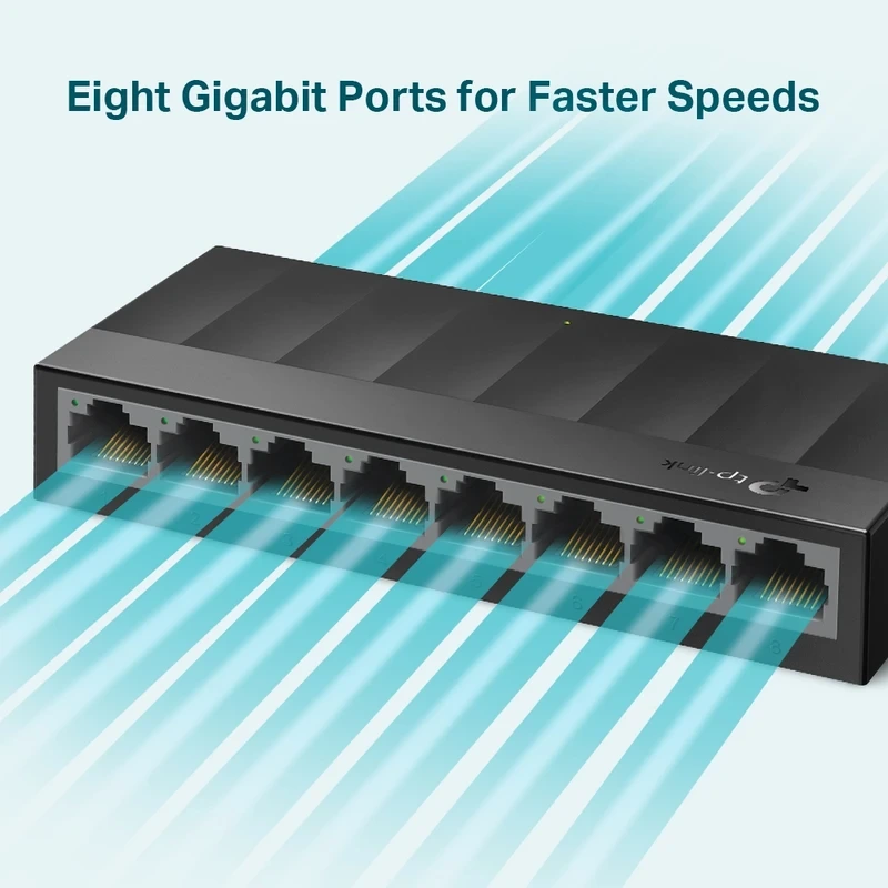 سوییچ 8 پورت تی پی-لینک مدل LS1008G