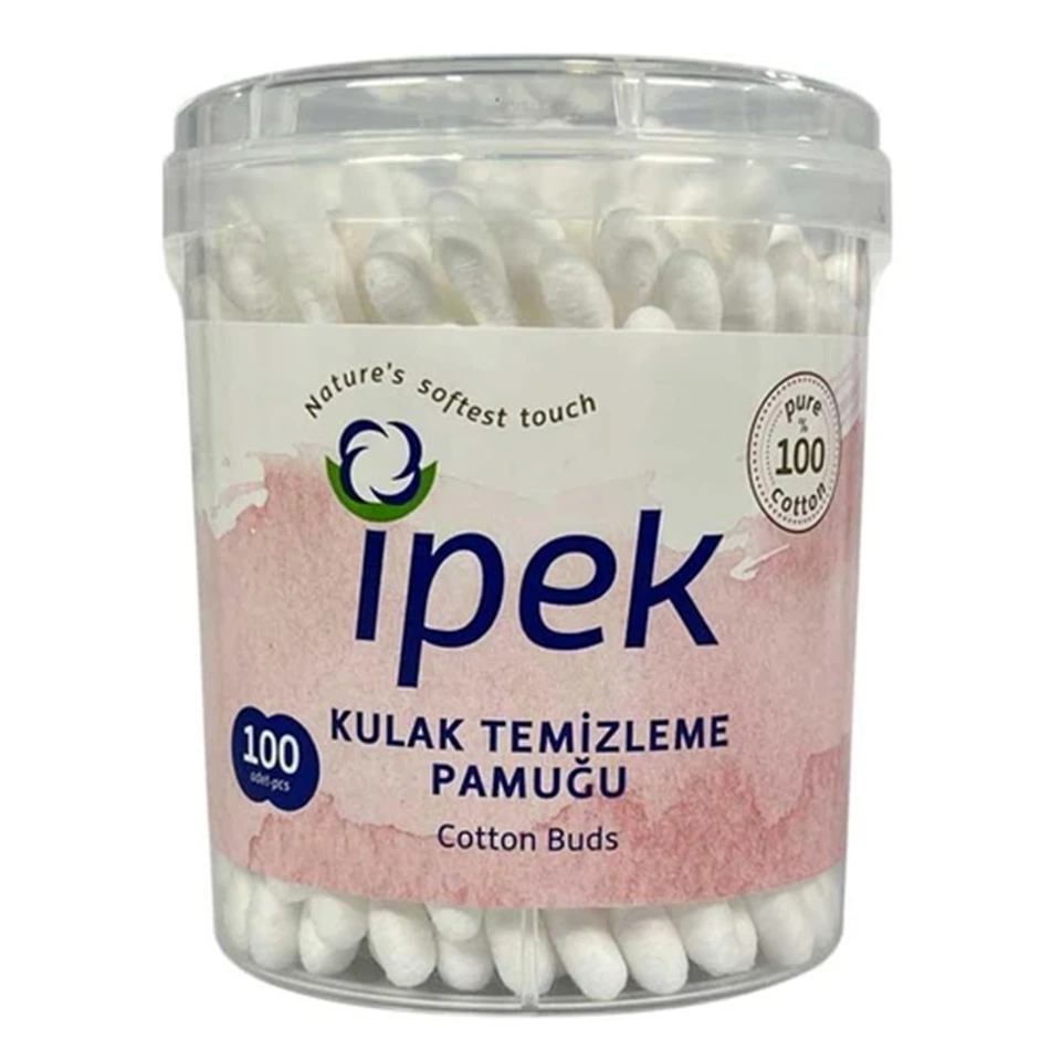 گوش پاک کن ایپک ipek KULAK TEMIZLEME PAMUCU بسته 100 عددی