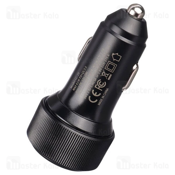 شارژر فندکی بیوا Biva CC-25 2-Ports Car Charger توان 25 وات