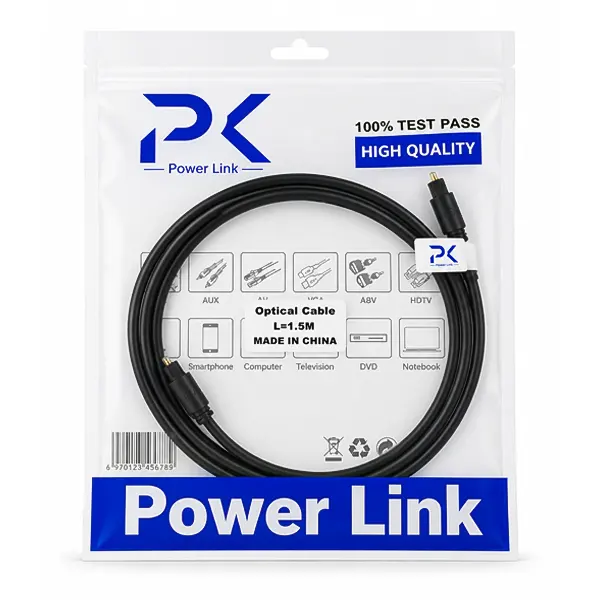 کابل صدا اپتیکال PK طول 1.5 متر
