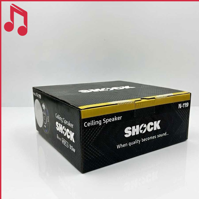 اسپیکر سقفی شاک مدل SHOCK N-119 پسیو