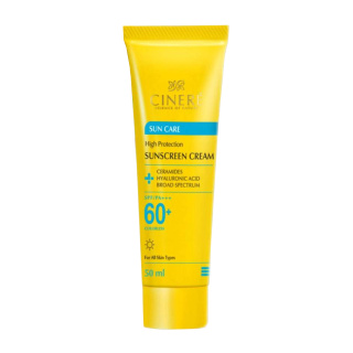 کرم ضد آفتاب بیرنگ سینره SPF60 مناسب انواع پوست حجم 50 میلیلیتر