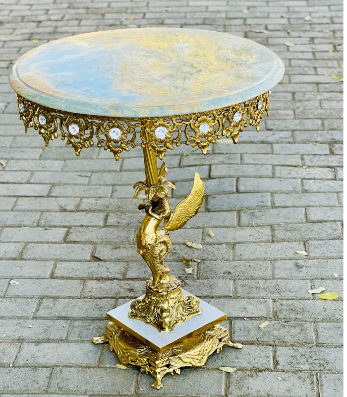 میز خاطره گرد 60 سانت مدل فرشته