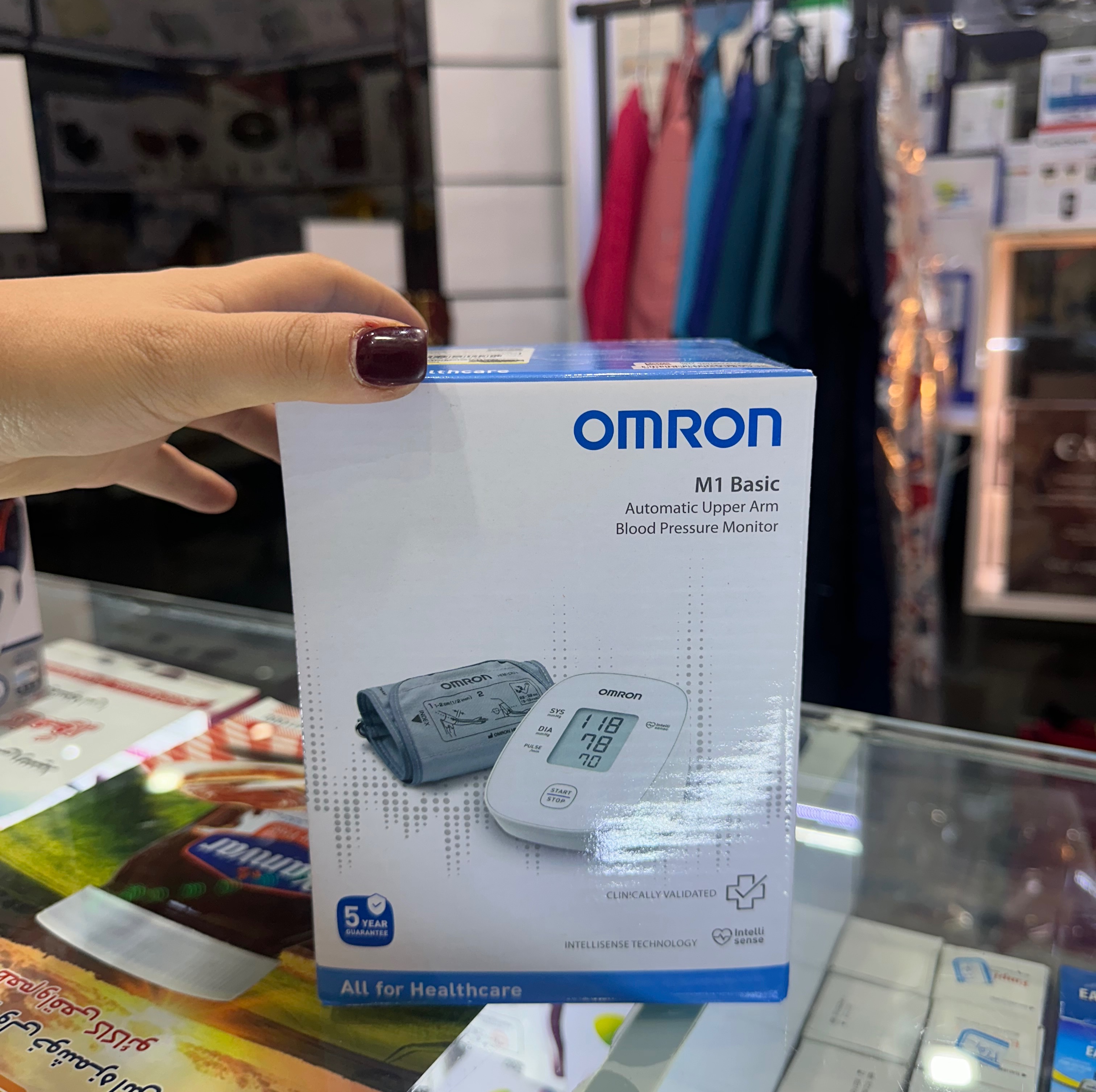 فشارسنج OMRON امرن m1 اصلی اورجینال
