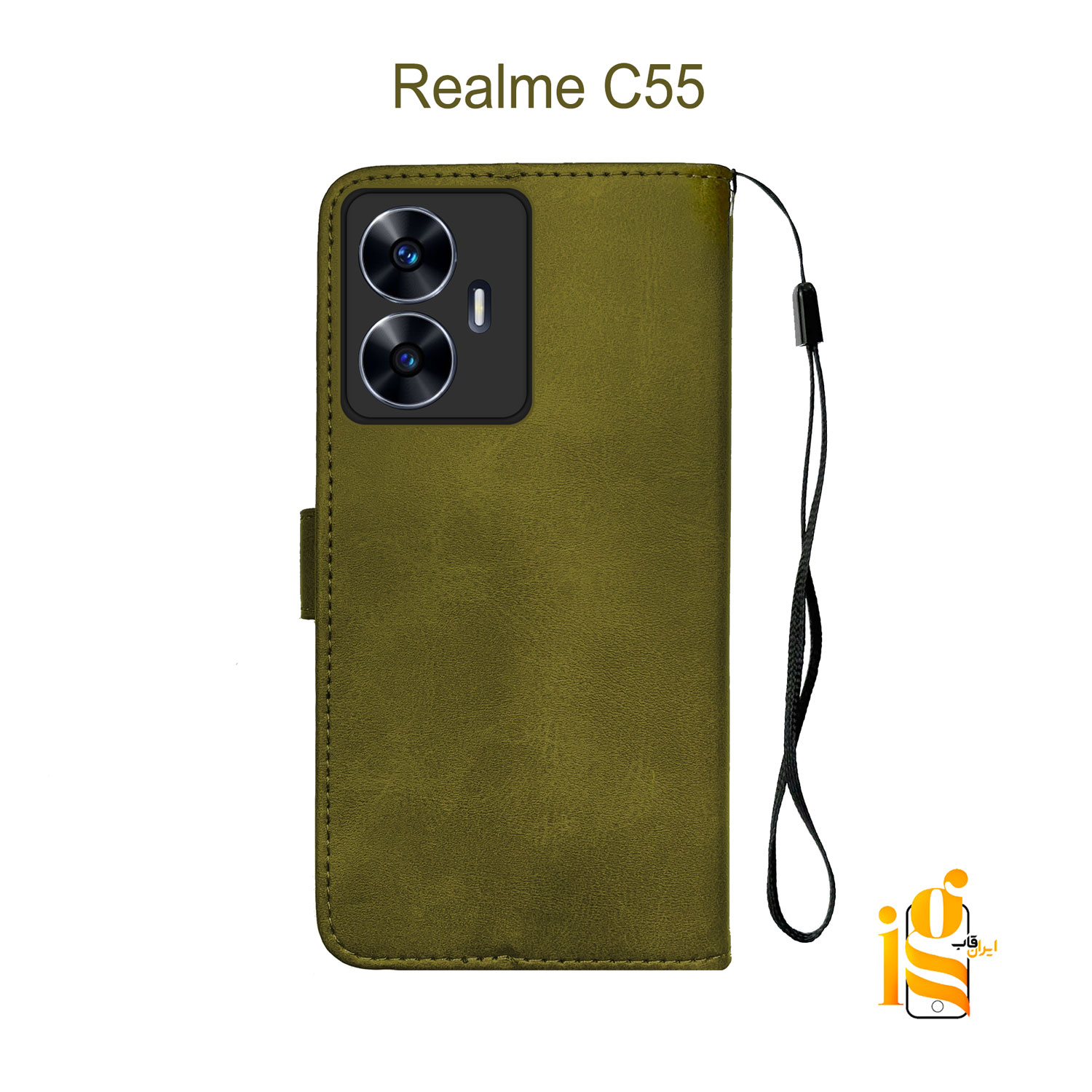 کیف موبایل جاکارتی دار برای ریلمی Realme C55